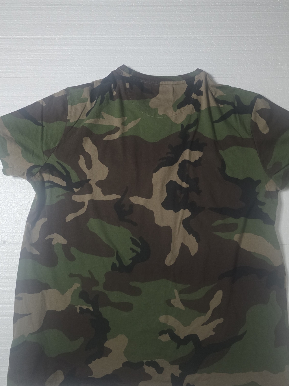 Ralph Lauren Boys' Camouflage Short Sleeve Tee - Green/Brown/Black